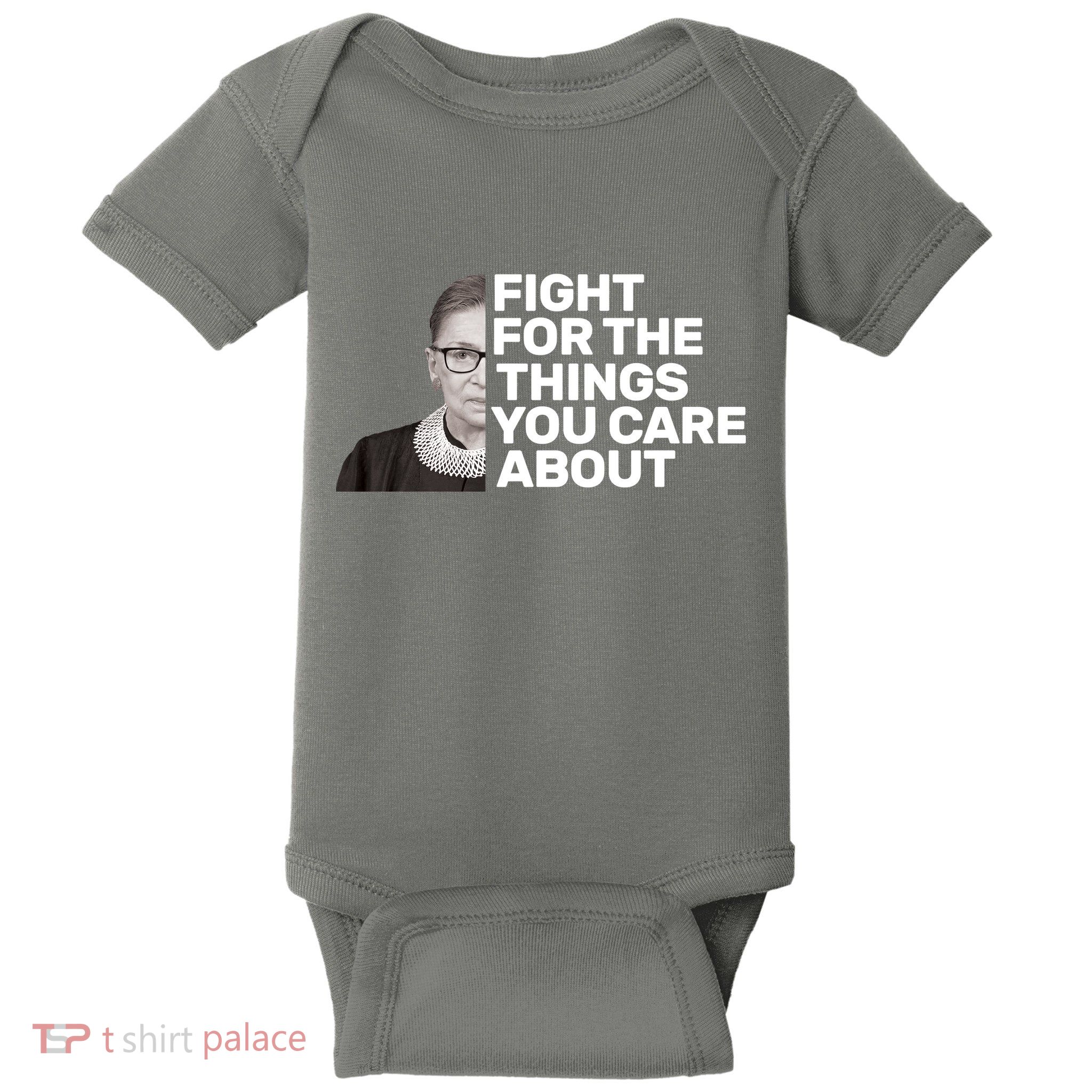 Ruther Bader Ginsburg Fights Baby Bodysuit
