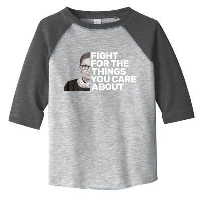 Ruther Bader Ginsburg Fights Toddler Fine Jersey T-Shirt