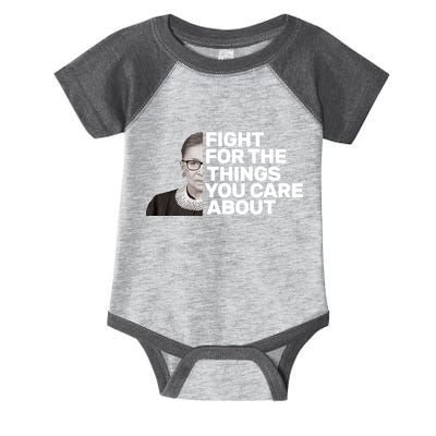 Ruther Bader Ginsburg Fights Infant Baby Jersey Bodysuit