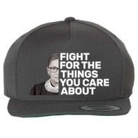 Ruther Bader Ginsburg Fights Wool Snapback Cap