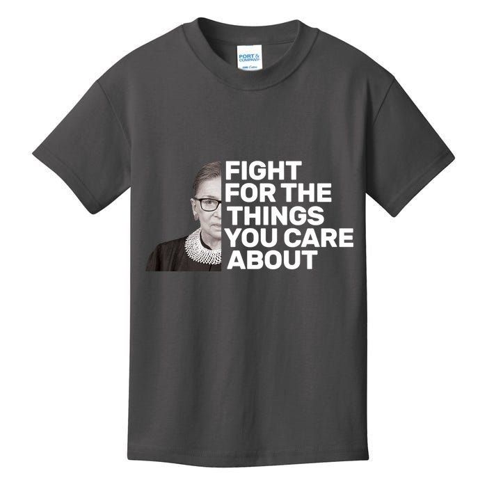 Ruther Bader Ginsburg Fights Kids T-Shirt