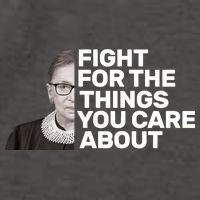 Ruther Bader Ginsburg Fights Vector Backpack