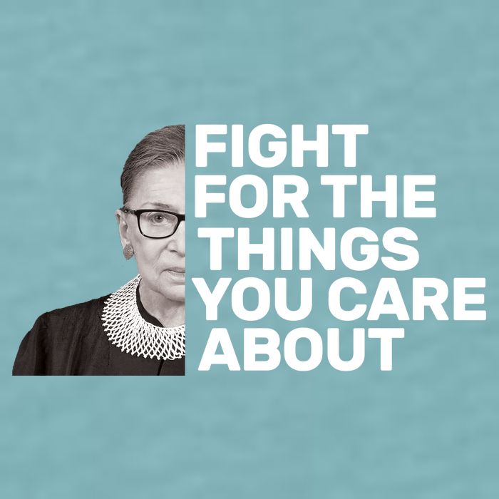 Ruther Bader Ginsburg Fights Sueded Cloud Jersey T-Shirt