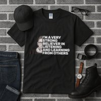 Ruther Bader Ginsburg Listens And Learns Tall T-Shirt