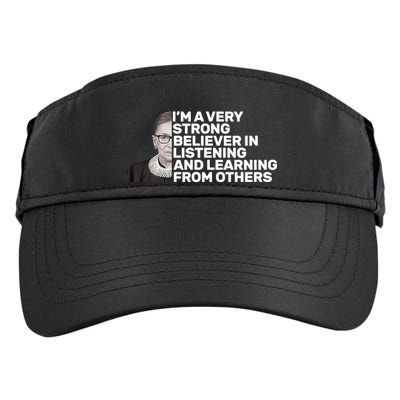 Ruther Bader Ginsburg Listens And Learns Adult Drive Performance Visor