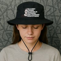 Ruther Bader Ginsburg Listens And Learns Bucket Hat