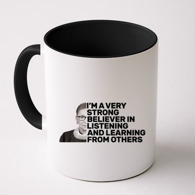 Ruther Bader Ginsburg Listens And Learns Mug