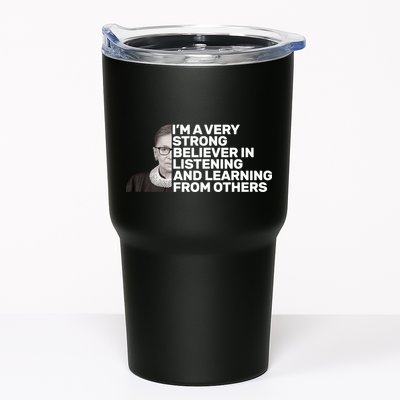 Ruther Bader Ginsburg Listens And Learns Tumbler
