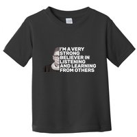 Ruther Bader Ginsburg Listens And Learns Toddler T-Shirt