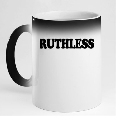 Ruthless 11oz Black Color Changing Mug