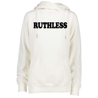 Ruthless Womens Funnel Neck Pullover Hood