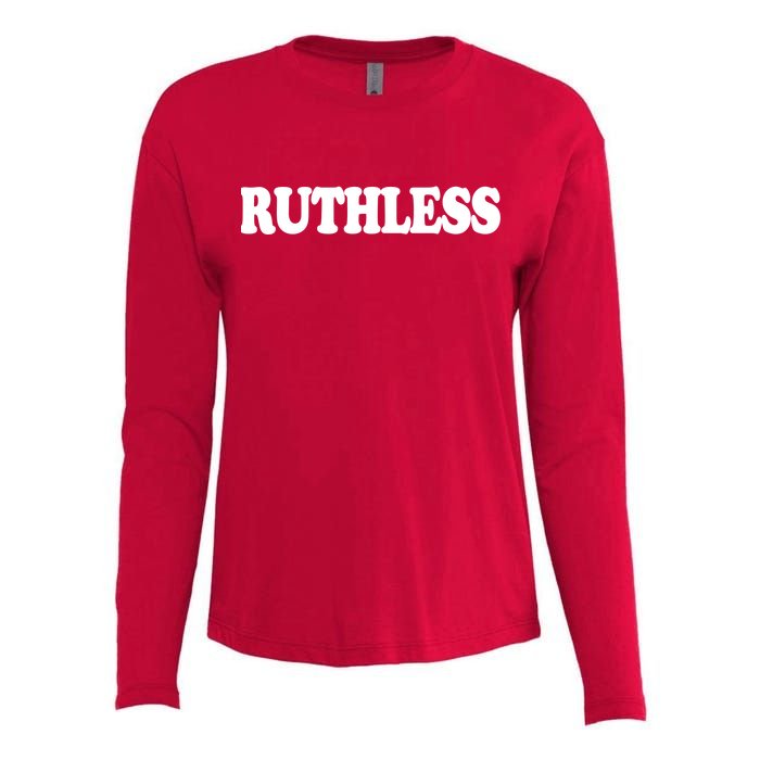 Ruthless Womens Cotton Relaxed Long Sleeve T-Shirt