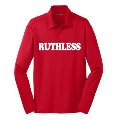 Ruthless Silk Touch Performance Long Sleeve Polo