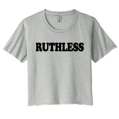 Ruthless Women's Crop Top Tee