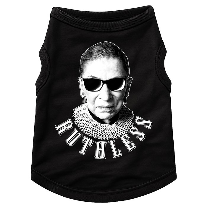 Ruthless RBG Ganster Ruth Bader Ginsburg Doggie Tank