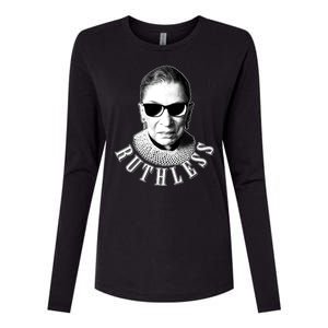 Ruthless RBG Ganster Ruth Bader Ginsburg Womens Cotton Relaxed Long Sleeve T-Shirt