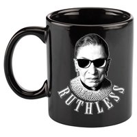 Ruthless RBG Ganster Ruth Bader Ginsburg 11oz C Handle Ceramic Mug
