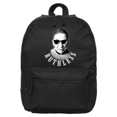 Ruthless RBG Ganster Ruth Bader Ginsburg 16 in Basic Backpack