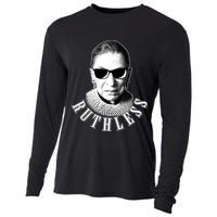 Ruthless RBG Ganster Ruth Bader Ginsburg Cooling Performance Long Sleeve Crew