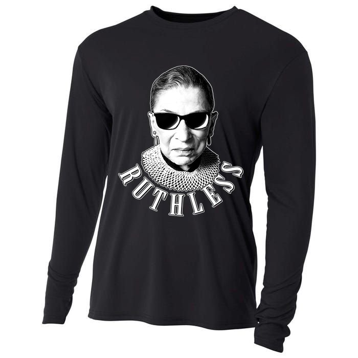 Ruthless RBG Ganster Ruth Bader Ginsburg Cooling Performance Long Sleeve Crew