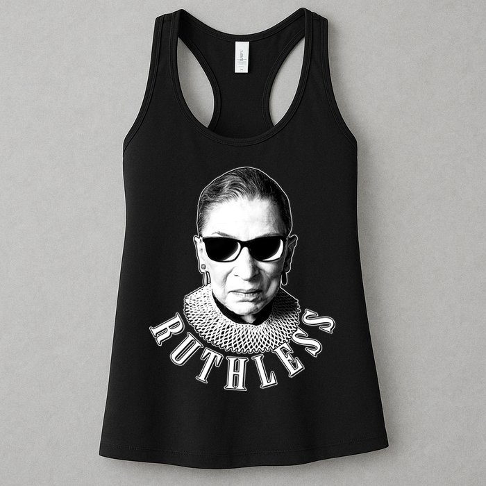 Ruthless RBG Ganster Ruth Bader Ginsburg Womens Tank Top