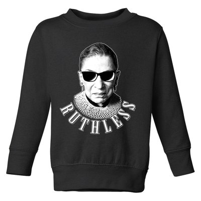 Ruthless RBG Ganster Ruth Bader Ginsburg Toddler Sweatshirt