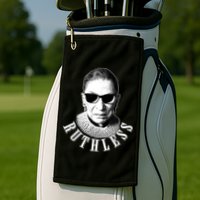Ruthless RBG Ganster Ruth Bader Ginsburg Golf Towel