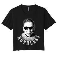 Ruthless RBG Ganster Ruth Bader Ginsburg Crop Top