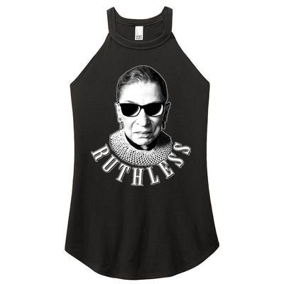 Ruthless RBG Ganster Ruth Bader Ginsburg Women's Perfect Tri Rocker Tank