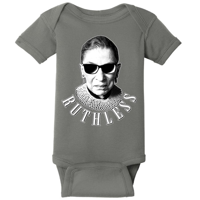 Ruthless RBG Ganster Ruth Bader Ginsburg Baby Bodysuit
