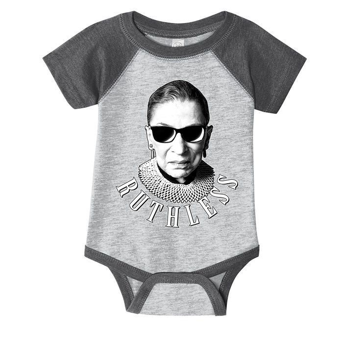 Ruthless RBG Ganster Ruth Bader Ginsburg Infant Baby Jersey Bodysuit