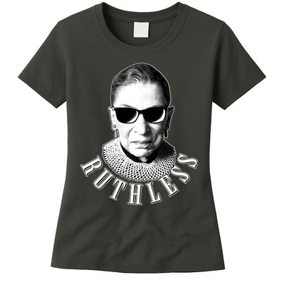 Ruthless RBG Ganster Ruth Bader Ginsburg Womens T-Shirt