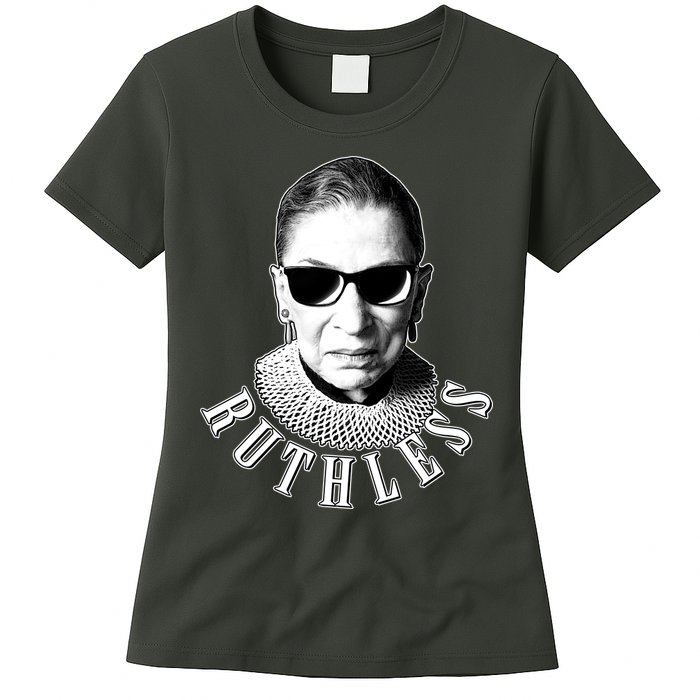 Ruthless RBG Ganster Ruth Bader Ginsburg Womens T-Shirt