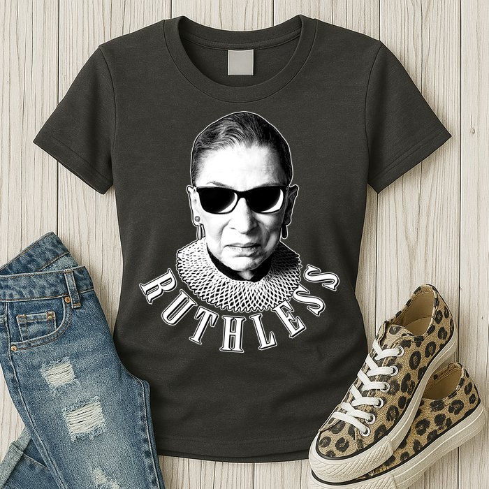 Ruthless RBG Ganster Ruth Bader Ginsburg Womens T-Shirt