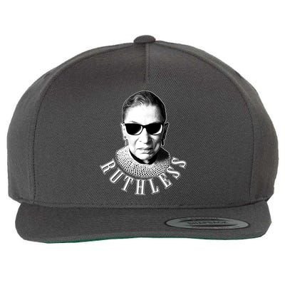 Ruthless RBG Ganster Ruth Bader Ginsburg Wool Snapback Cap