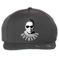 Ruthless RBG Ganster Ruth Bader Ginsburg Wool Snapback Cap