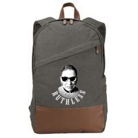 Ruthless RBG Ganster Ruth Bader Ginsburg Cotton Canvas Backpack