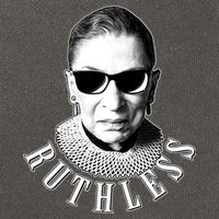 Ruthless RBG Ganster Ruth Bader Ginsburg Cotton Canvas Backpack