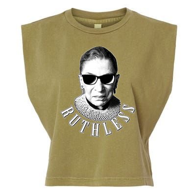Ruthless RBG Ganster Ruth Bader Ginsburg Garment-Dyed Women's Muscle Tee
