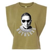 Ruthless RBG Ganster Ruth Bader Ginsburg Garment-Dyed Women's Muscle Tee