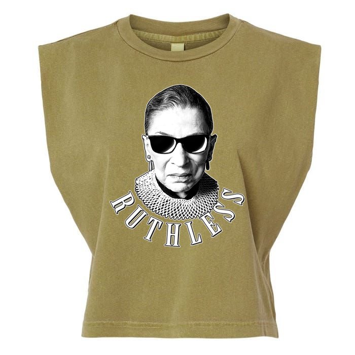 Ruthless RBG Ganster Ruth Bader Ginsburg Garment-Dyed Women's Muscle Tee