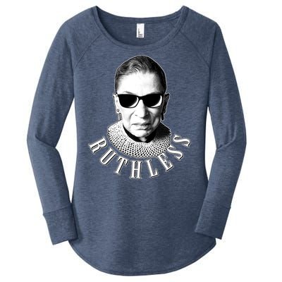 Ruthless RBG Ganster Ruth Bader Ginsburg Women's Perfect Tri Tunic Long Sleeve Shirt