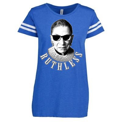 Ruthless RBG Ganster Ruth Bader Ginsburg Enza Ladies Jersey Football T-Shirt