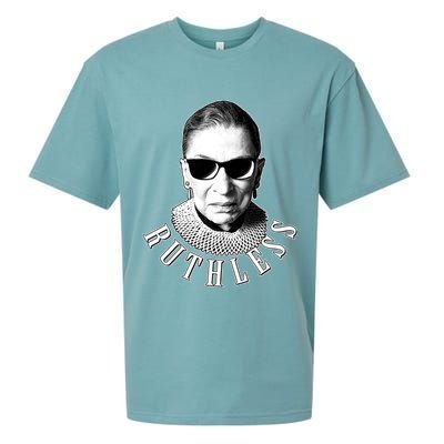 Ruthless RBG Ganster Ruth Bader Ginsburg Sueded Cloud Jersey T-Shirt