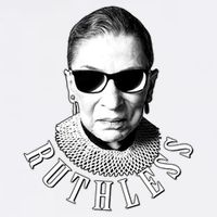 Ruthless RBG Ganster Ruth Bader Ginsburg Garment-Dyed Sweatshirt