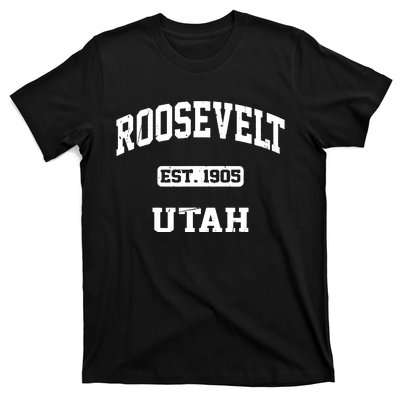 Roosevelt Utah Ut Vintage State Athletic Style T-Shirt