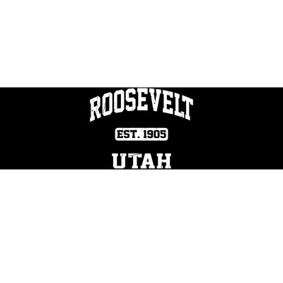 Roosevelt Utah Ut Vintage State Athletic Style Bumper Sticker