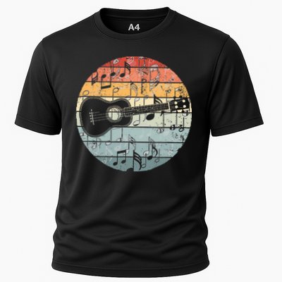 Retro Uke Ukulele Player Funny Ukulele Music Performance Shirt