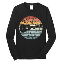 Retro Uke Ukulele Player Funny Ukulele Music Long Sleeve Shirt