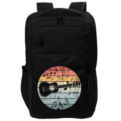 Retro Uke Ukulele Player Funny Ukulele Music Impact Tech Backpack